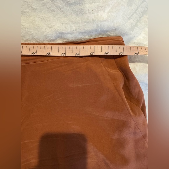 Joie Zinga Silk High Rise Wide Leg Vintage Wash Pull On Pants - Picture 5 of 7